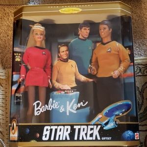 Barbie & Ken Star Trek Gift Set NRFB